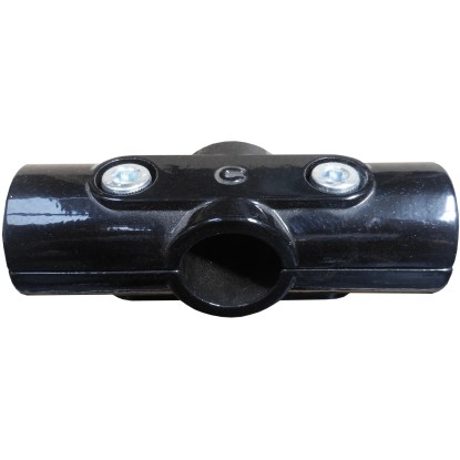 Giunto lineare 3 vie per tubo nero