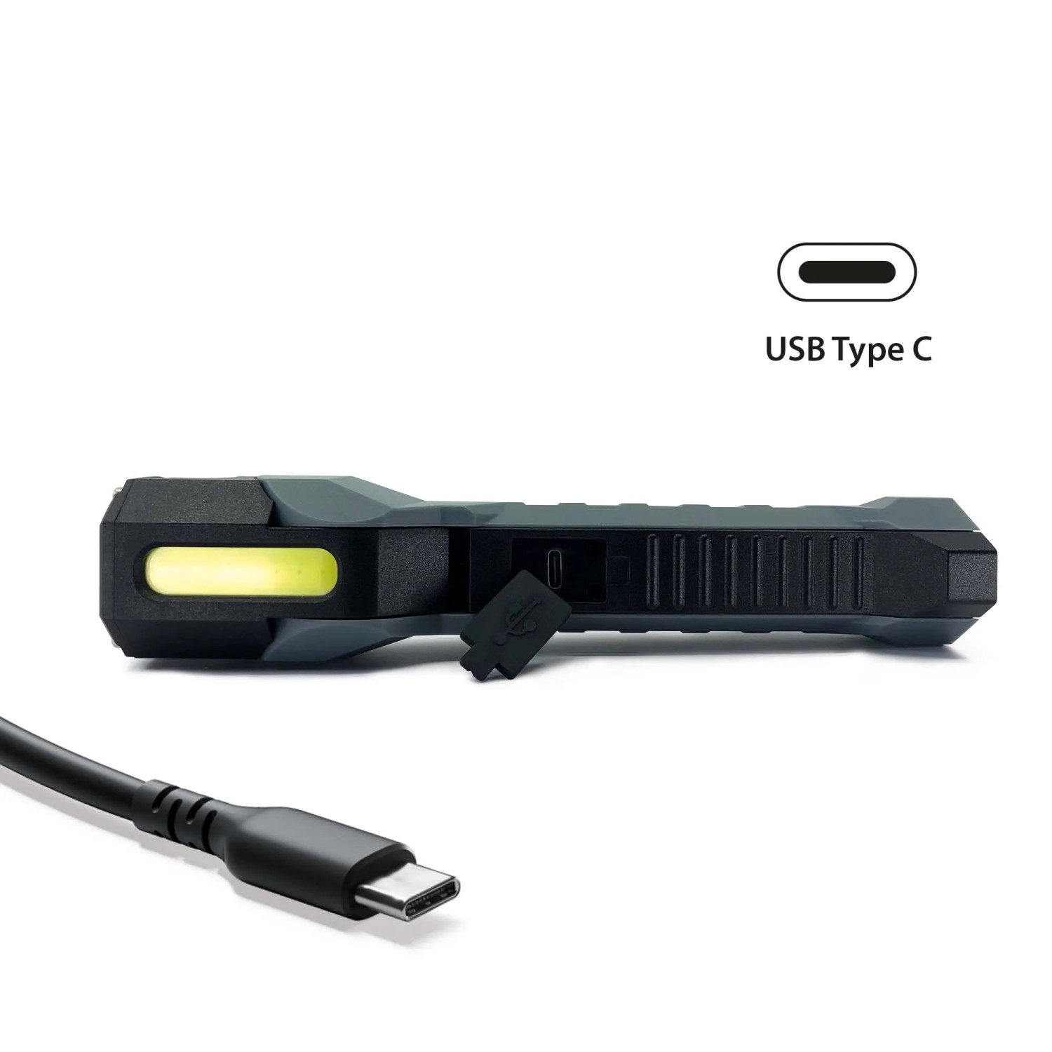 Torcia a Led tascabile ricaricabile con presa USB | Autoricambi Emmedue (Roma