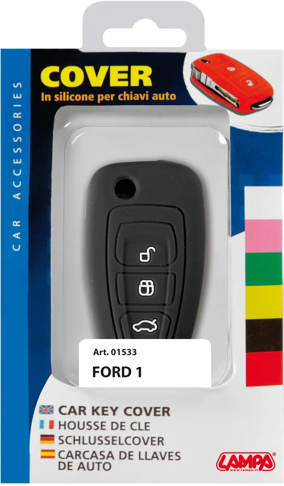 Telecomandi Cover Chiave Telecomando Tasto A Chiave 3 Tasti Remoto Chiave Blade Fob 433MHz Con - Foto 4