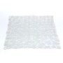 Tappetino doccia trasparente con design a ciottoli per una maggiore sicurezza nella doccia.