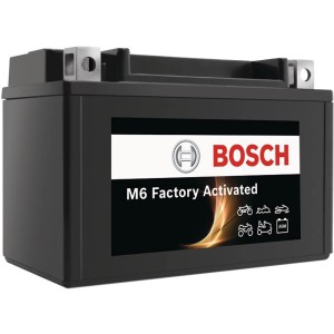Batteria moto Bosch GEL, 8 Ah, 135 A, senza manutenzione e a prova di perdite.