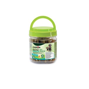 Barattolo di t.b.t. Snack per cani per cani, cura dentale.