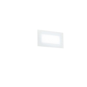 Segnapassi LED da esterno Slab 730 lm 8x18x4,5 cm bianco
