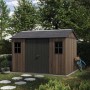 Casetta da giardino in plastica Keter Apex sp.20 mm marrone scuro 6,8 m²_11