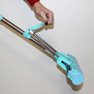 Mop lavapavimenti con spugna in PVA e leva strizzatore Turbo Mop
