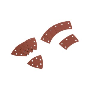 Carta abrasiva LUX K240 per multiutensile, set da 2 pezzi, grana 240, accessori per multiutensile Bosch.