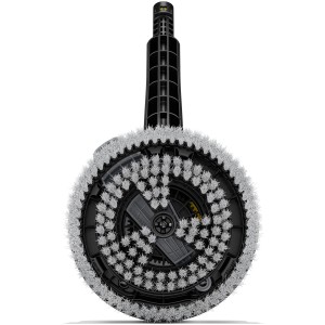 Kärcher WB 130 spazzola rotante per idropulitrice, testina con anello di setole.