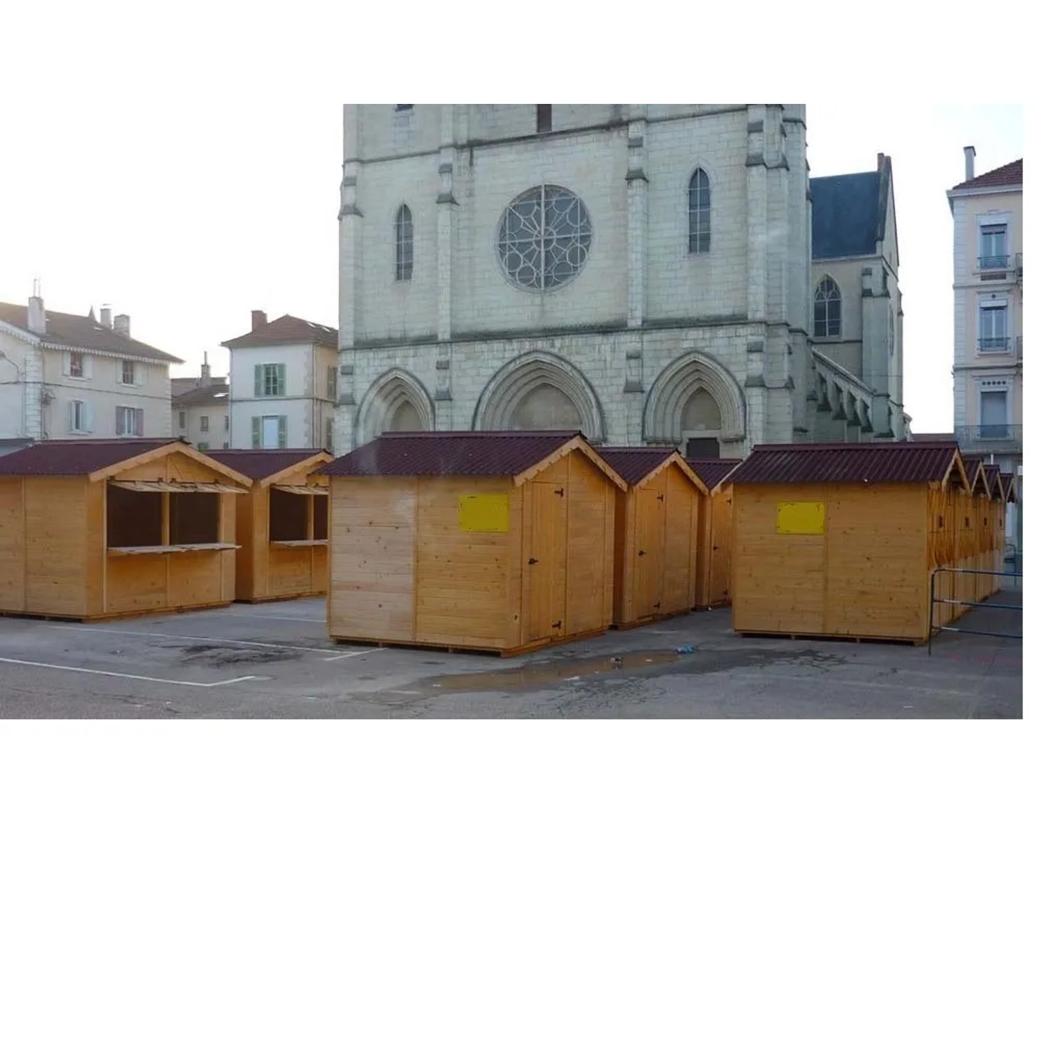 Chiosco in legno a pannelli sp 20 mm H240xL415xP274 cm_8