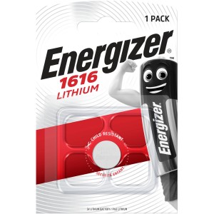 Energizer CR 1616 pila a bottone al litio, confezione da 1.