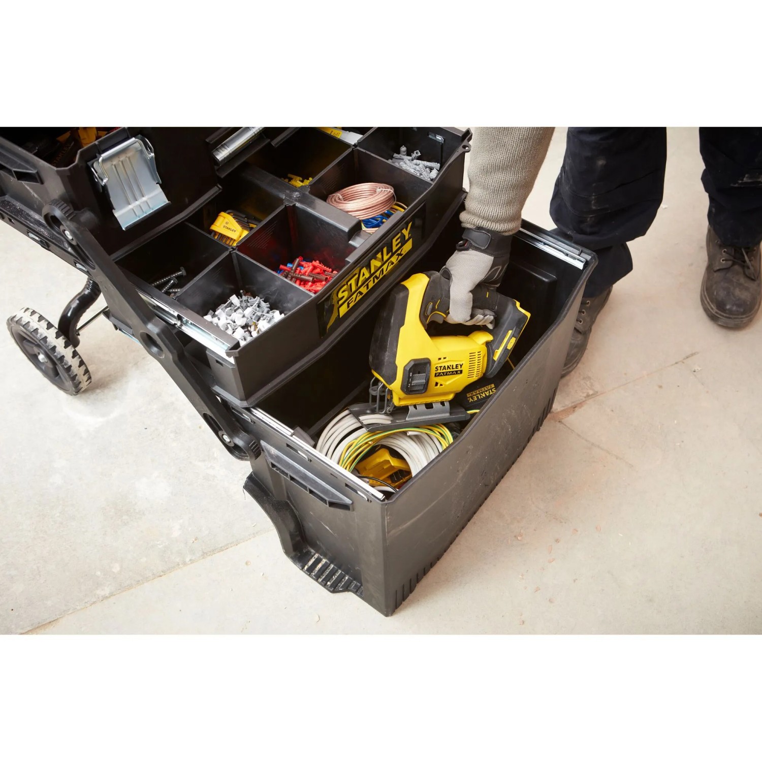 STANLEY FatMax carrello porta utensili multilivello Mobile Work Station_16