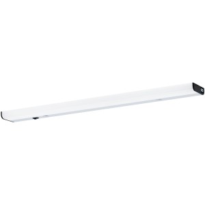 Osram LED Sottopensile Linear Flat Eco, 37cm, argento-nero. Luce LED per cucine e mobili.