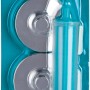 Set adattatori Wenko Vacuum-Loc per cucina, lucido, set da 2 pezzi con pompa.