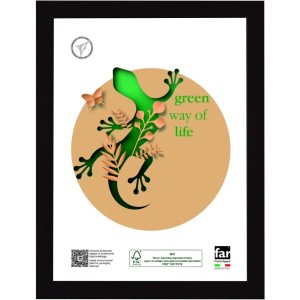 Portafoto da tavolo Sylvestre nero 15x20 cm