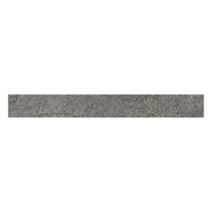 Battiscopa in gres porcellanato effetto pietra Graphite H 7 cm