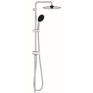 Grohe Vitalio Comfort 250 Flex set doccia con soffione e doccetta, sistema doccia cromato.