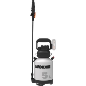 Worx Universal Sprayer WG829E.9 spruzzatore a pressione (senza batteria/caricabatterie), serbatoio da 5 litri.