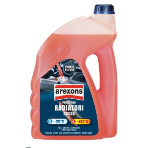 Protettivo radiatori rosso Arexons, per motori in alluminio e nuove leghe.