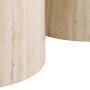Set 2 tavolini da salotto legno Motrik effetto travertino beige tondo h40 cm_6