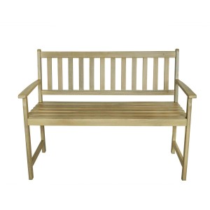 Panchina da giardino Kentwood in legno 115x56,6 cm acacia