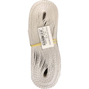 Cinghia avvolta di colore chiaro per tapparelle. Accessorio per Tapparelle.