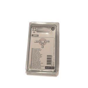 Raccordo a "T" Abac con dadi fresati 1/4" maschio