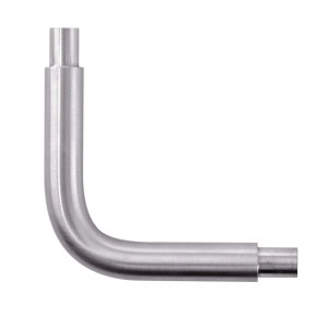 t.b.t. per ringhiere scale, acciaio inox spazzolato.