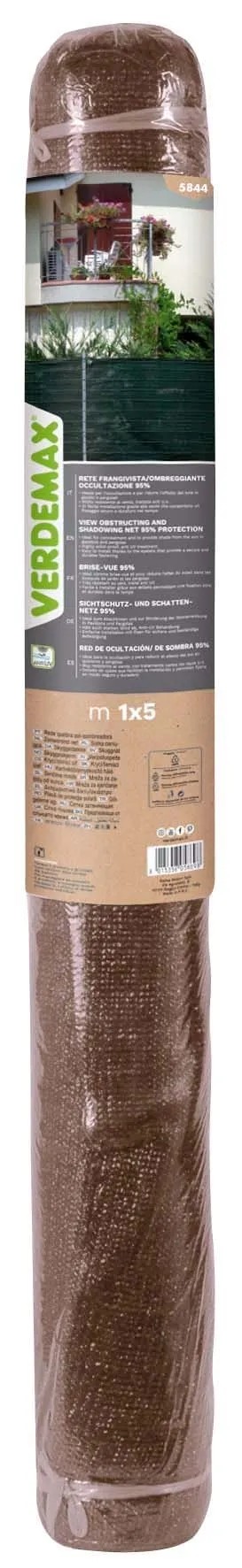 Rete Ombregiante 95% - Marrone 10x1.5m | Rafia/Nylon | UV Stabilizzata | Per Orto, Serra, Giardino - Foto 8