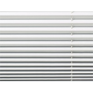 Dettaglio: Plissé termica bianca OBI Tona, tesa, 120x130 cm, per protezione da calore e sole.