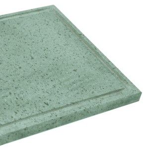 Piastra grill verde t.b.t. per accessori barbecue.