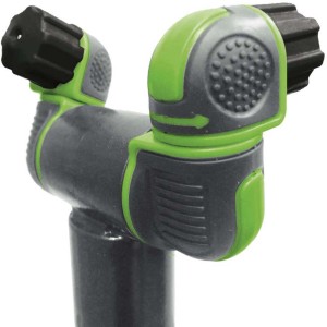 Accessorio per irrigazione giardino t.b.t., grigio e verde.