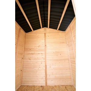 Casetta da giardino in legno sp 16 mm H204xL180xP145 cm