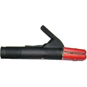 Portaelettrodo per saldatrici, nero/rosso, accessori per saldatura.