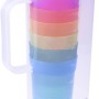 Set cucina t.b.t.: Brocca con misurini colorati per l'organizzazione della cucina.