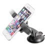 Supporto per cellulare da auto con ventosa per una presa sicura, accessorio interno auto.