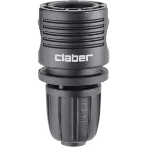 Connettore nero Claber Microirrigazione per sistemi di irrigazione.