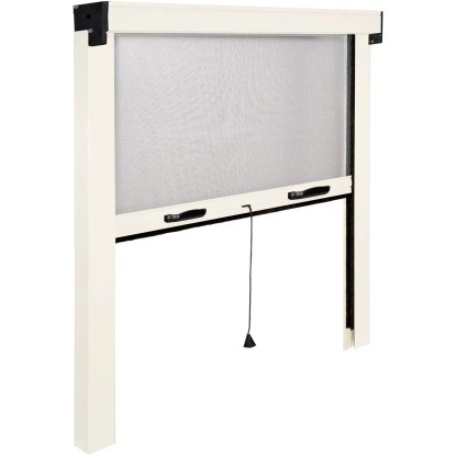 Zanzariera Irs Sottile Plus avvolgibile verticale 140x250 cm bianca