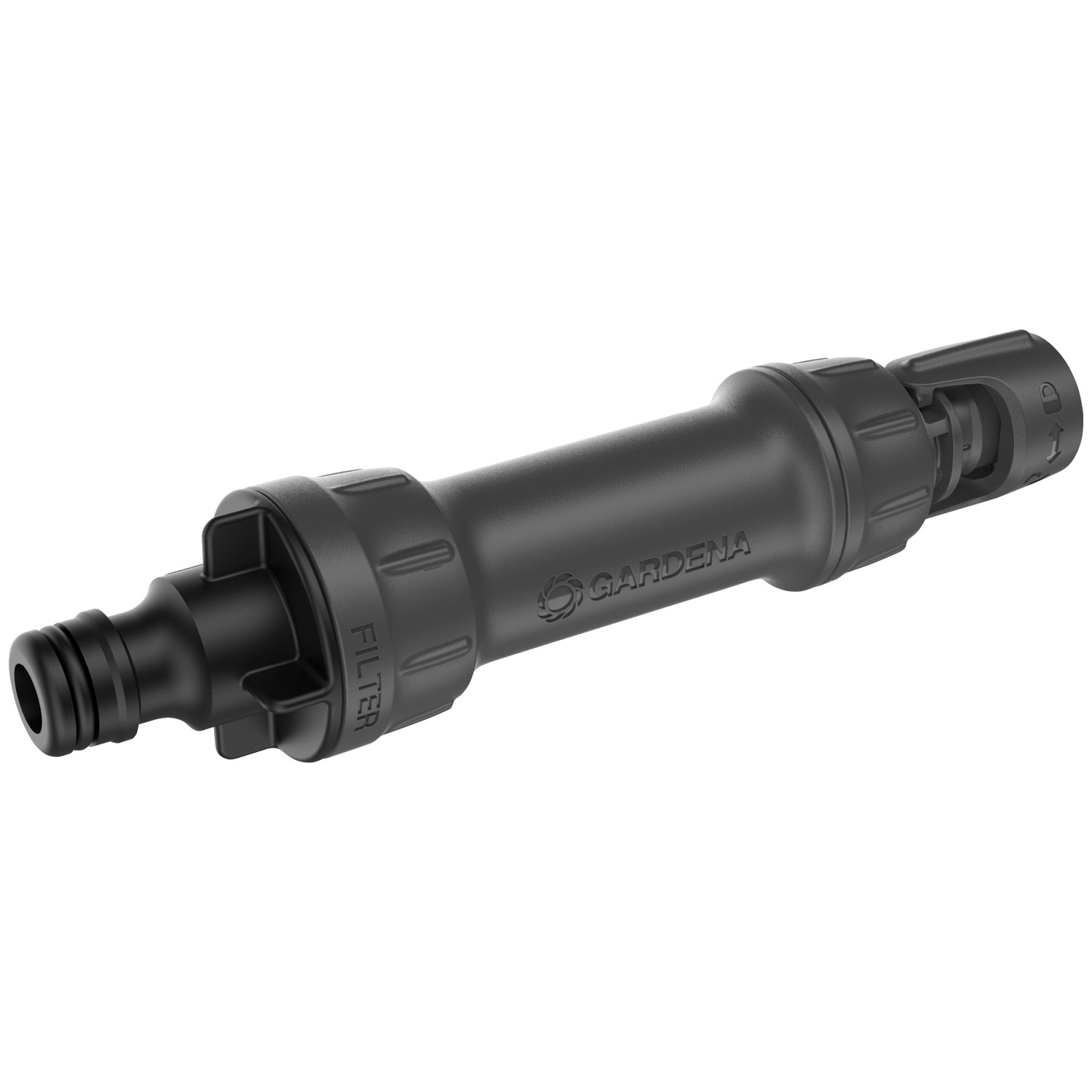 Gardena Centralina 1000, unità base per sistemi Micro-Drip, per riduzione pressione e filtraggio.