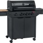 Barbecue a gas Jamestown Knox II 4 bruciatori fornello laterale nero 134x115 cm