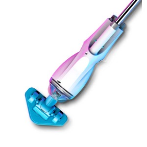 Aspiratore per piscina blu per la pulizia della piscina.