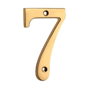 Numero civico acciaio 7