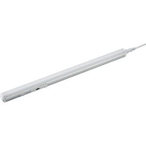 Faretto LED t.b.t. bianco con interruttore e cavo.