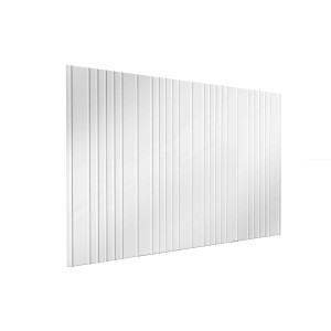 Parete posteriore per legnaia Biohort Woodstock 300 grigio scuro metallizzato