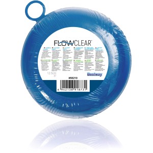 Galleggiante blu Bestway per il rilascio di prodotti chimici in piscina.