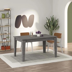 Tavolo allungabile da pranzo Megaron grigio 120x80 cm
