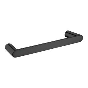 Appendino asciugamani da parete Idrostile 328x28 mm Nero