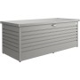 Biohort Box da giardino 180, grigio quarzo metallizzato, box universale per utensili da giardino.