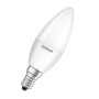 Osram LED E14 a candela, 4.9W, set da 3. Luce bianca per ambienti domestici.