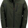 Giacca verde t.b.t. per giardinaggio, con zip e tasche pratiche.