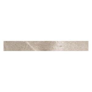 Battiscopa in gres porcellanato effetto pietra Ivory H 7 cm
