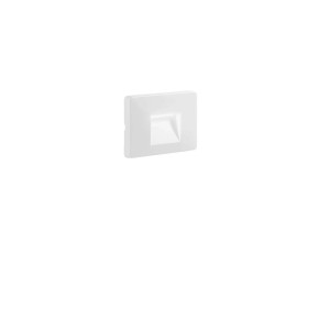 Segnapassi LED Breen 8,5x13x1 cm bianco